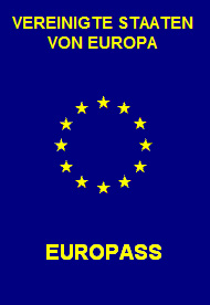 Fig. 1 - Pasaporte de un europeo real de 2ª generación final del estado de Alemania.