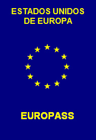 Fig. 1 - Pasaporte de un europeo real de 2ª generación final del estado de España.